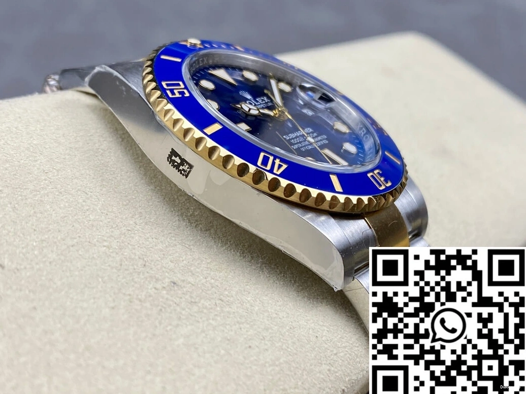 M126613LB-0002 Rolex 41MM Factory Clean Yellow Gold Submariner 0322